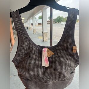 *New w/tags!* Victoria’s Secret PINK sports bra, size Large